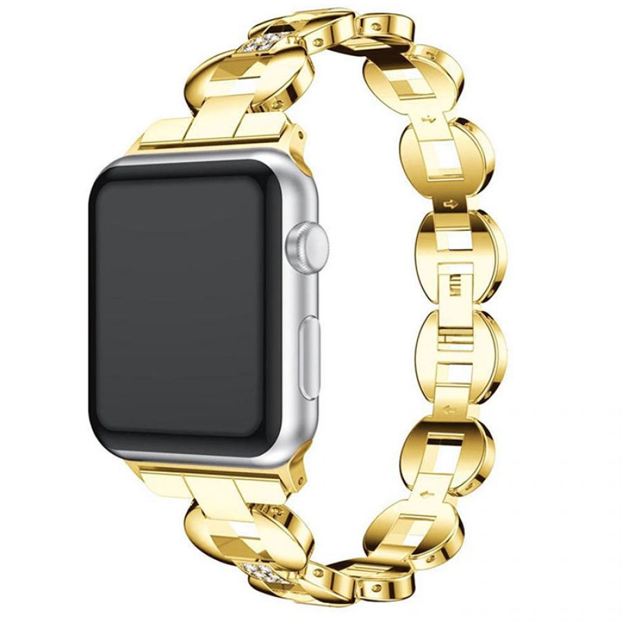apple watch gold stone band